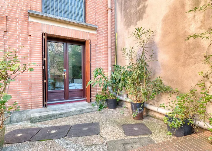 Le Cocon Toulousain - Jardin Royal Апартаменты *